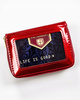Women's wallet made of patent leather PTN PH33-1-SH Red