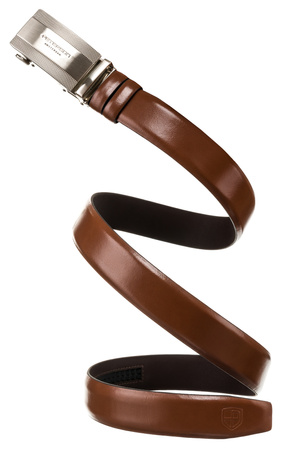 Pasek automat skórzany PTN A007