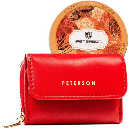 Portfel damski eko w puszce PTN 011-JI-PUS Red