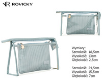 Kosmetyczka KOS-2W1 Blue