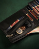 Leather wallet PTN MR-08-CN BLACK