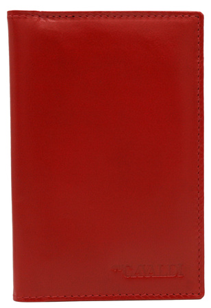 Portfel skórzany CW-PAS-LGV Red
