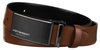Gift Set: Reversible Men's Leather Belt + 2 Buckle PTN KL-B003 Peterson