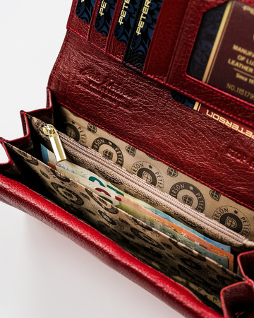 PETERSON PTN MC-411 RFID leather wallet