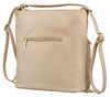 Women's Bag and Urban Backpack in One made of Eco-leather PU R-KP-18-DN D.Beige