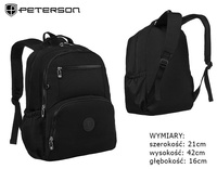 Plecak PTN 3304-CO Black