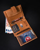Leather Wallet PTN 333Z 2-1-5 Cognac