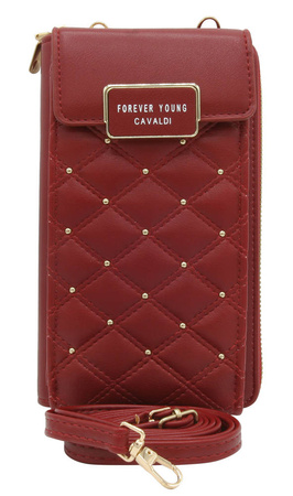 PU handbag-wallet M-09-8048 Red