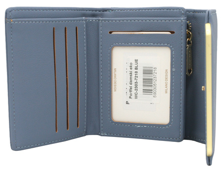 Portfel damski PU WC-2303 Blue