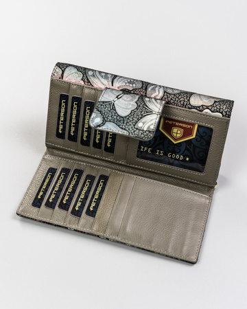 PETERSON PTN 42100-ONBF RFID leather wallet
