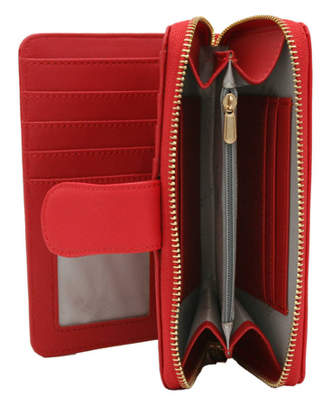 Leatherette wallet RFID PETERSON PTN 008-SAF