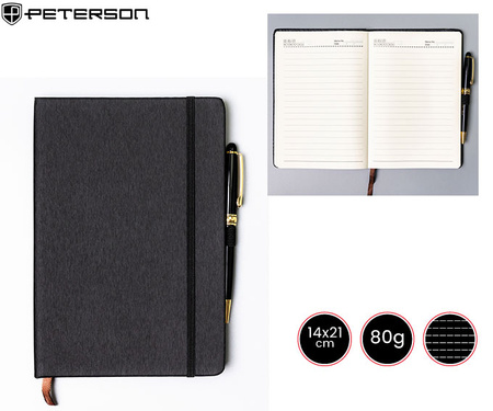 Notes Peterson PTN NOT-6-LN-Q2 Black