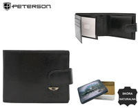 PETERSON PTN 22302L-VT RFID leather wallet