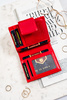 Portfel damski PU PTN 42329-F8 Red