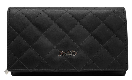 Portfel damski skórzany R-RD-21-GCL-Q Black