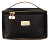 Duża kosmetyczka brokatowa PTN KOS-L04-B Black Peterson