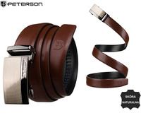 Pasek automat skórzany PTN A007