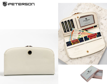 Portfel damski PU PTN 1841-F8 White