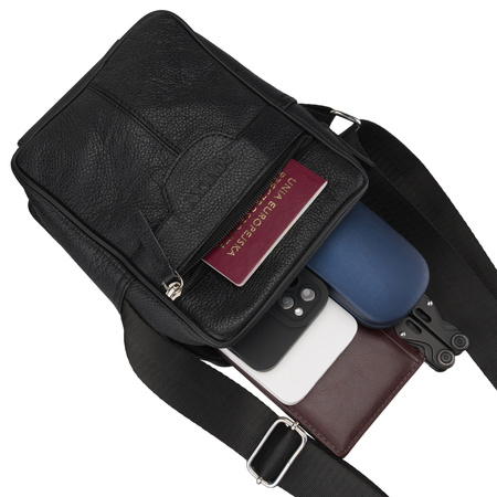 Torba skórzana R-3014-CLB Black