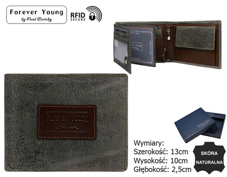 FOREVER YOUNG RFID leather wallet N992-VTP