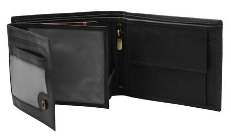 Porfel męski skórzany PTN N992-LWC Black