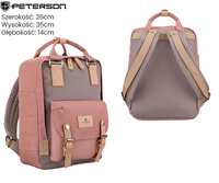 Plecak PTN GAMMA Woodrose Gray