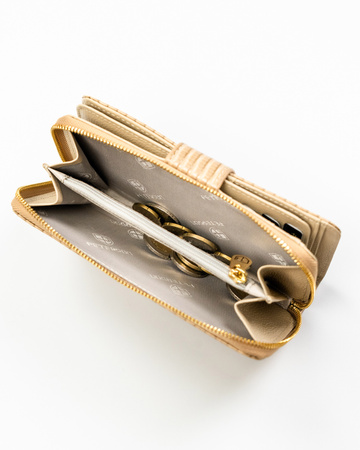 Portfel damski skóra+PU PTN PS116-CRV Khaki