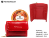 Portfel damski eko w puszce PTN 011-F-PUS Red