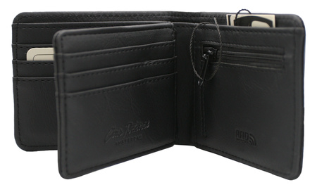 Portfel męski ze skóry PU PTN EH-05Z Black