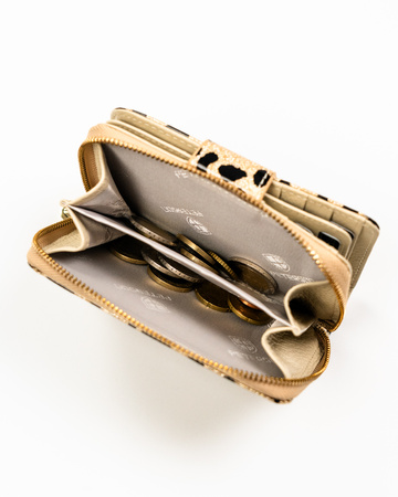 Portfel damski skóra+PU PTN PS115-PDS Gold