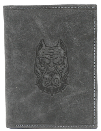 A men's wallet made of natural nubuck leather Always Wild N4-CHM-DOG-1