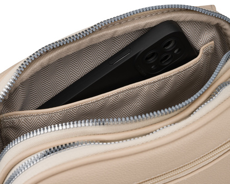 Torebka damska PU R-074-02 Beige