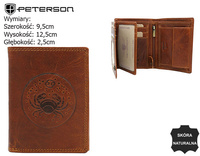 PETERSON PTN N4-EBS RFID leather wallet
