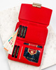 Portfel damski eko PTN 0015-BKY White-Red