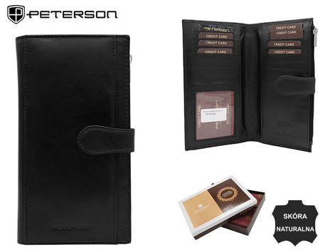 Portfel skórzany RD-49-GCL Black