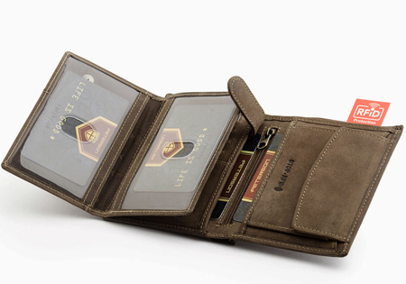 Hunter leather wallet PTN 317 2-1-4