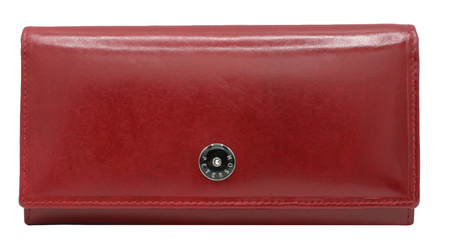 Portfel damski skórzany PTN 1680177-TVT Red