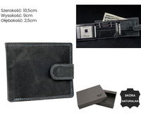 Men's leather wallet N0035L-P-CHM-NL