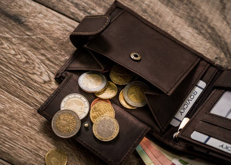 Portfel męski skórzan na blistrze N992L-CHM-BL-DEER Brown