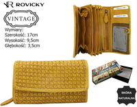 Women's leather wallet R-N22-ZPT