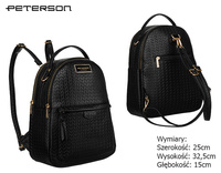 Plecak damski eko PTN F3606