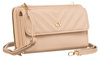 PU handbag-wallet M-11-7935 Beige