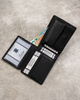 A two-piece gift set: Leatherette wallet & key ring set ROVICKY R-SET-M-N003-PUN