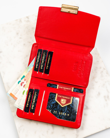 Portfel damski eko PTN 0015-JI Red