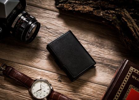 Portfel eko RFID PETERSON PTN 122511901 Black