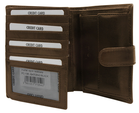 Leather wallet RFID ROVICKY PC-108L-BAR