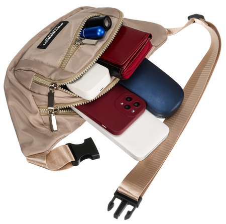 Saszetka nerka PTN POM-S01 Beigie