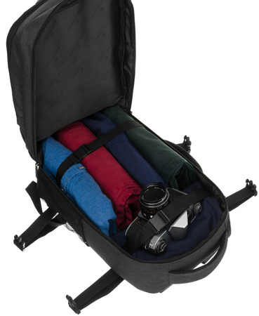 Plecak podróżny PTN SIKORKA Black