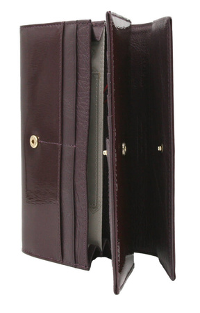 Portfel damski skórzany PTN 421028-SH Purple