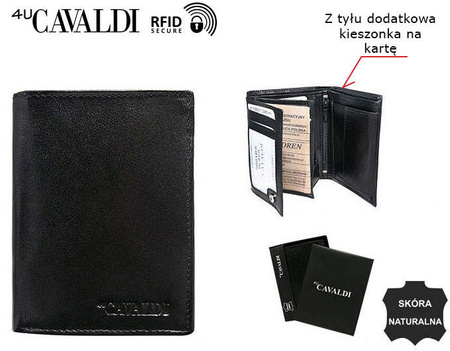 Portfel męski skórzany 0001-P-BS